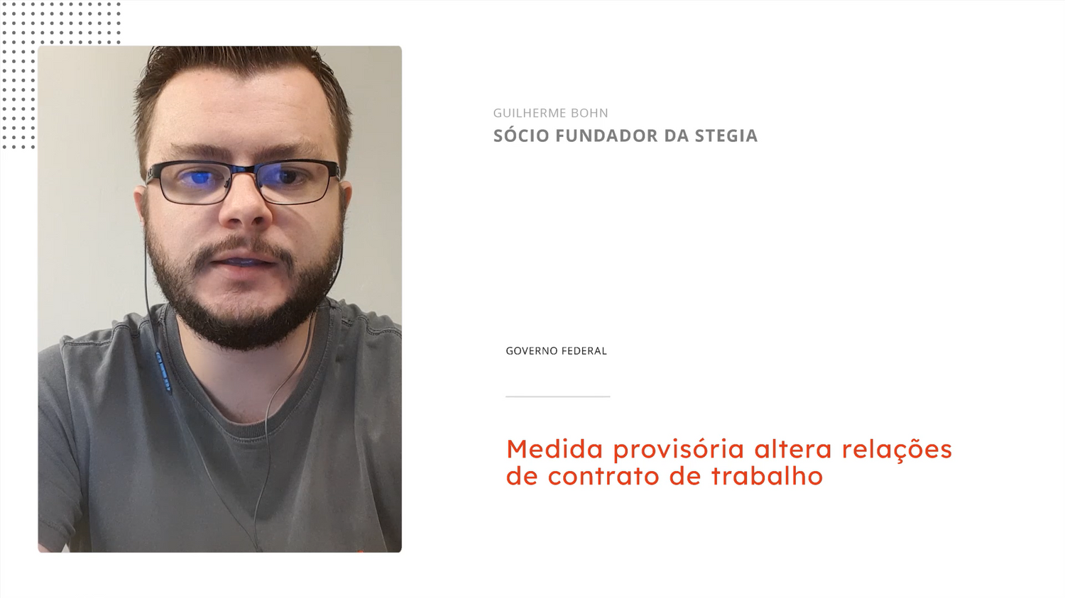 Vídeo: Medida provisória altera relações de contrato de trabalho