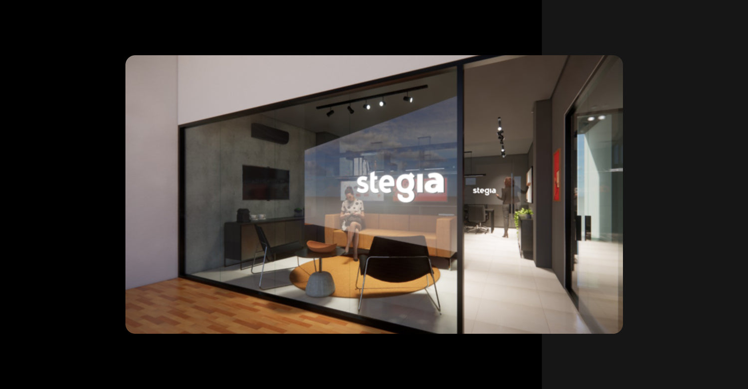 Chegou a hora de uma nova Stegia! A mesma empresa, mas agora com mais habilidades e inovações.